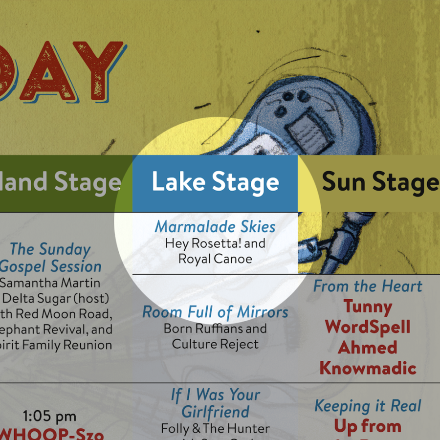 Marmalade Skies (ft. Royal Canoe & Hey Rosetta!) Lake Stage, July 27, 2014