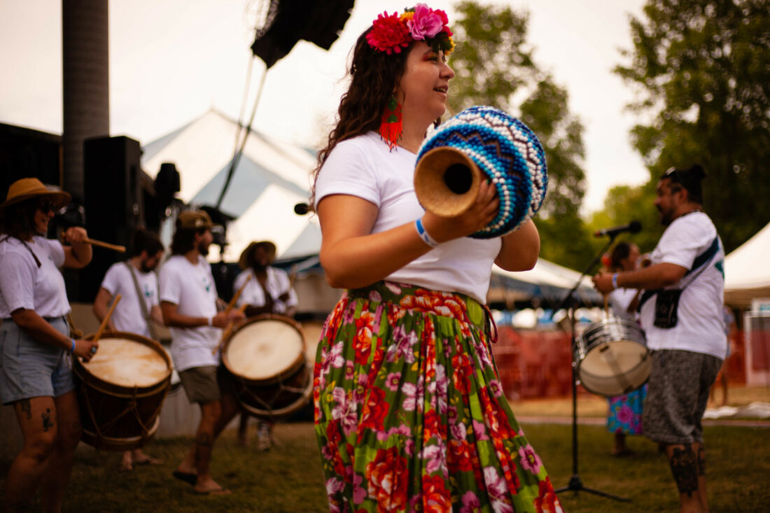 Maracatu drum and dance
