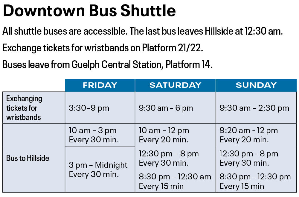 2026 Hillside bus schedule