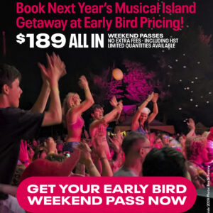 Hillside 2027 Early Bird $189 Ticket Graphic